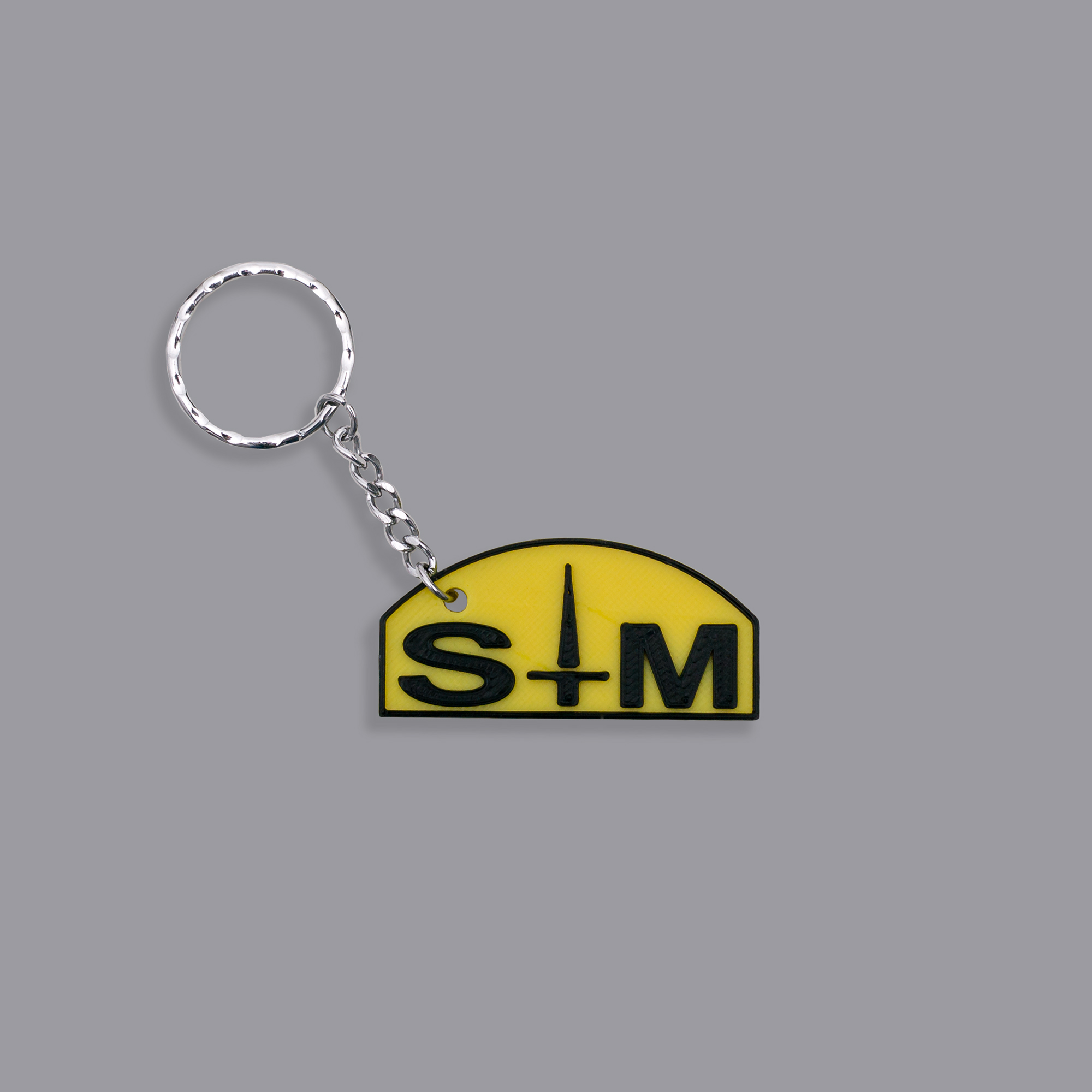 Keychain StM-Logo for keys (3D)