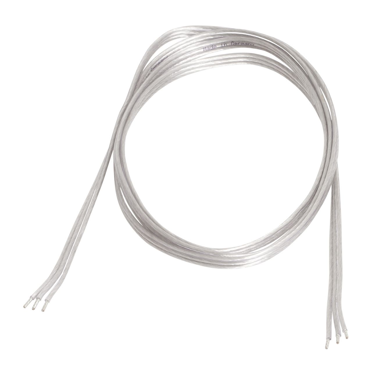 Провод трехжильный прозрачный для личного шнура, 1 метр